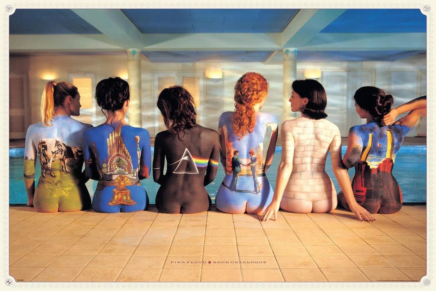 AEFER Pink Floyd Back Catalog Music Album Artwork Art Print Poster Unframe: 8x10inch(20x25cm)